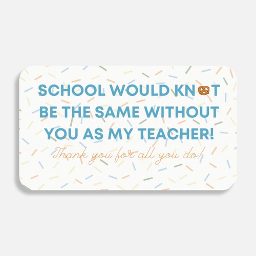 Teacher Appreciation Tags- FREE